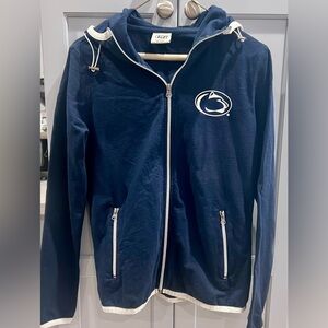 Penn State Navy Blue Women's Zip-Up Hoodie